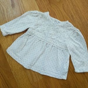 Mamas & Papas Baby Girl Top Embroidery